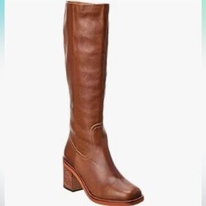 Anthropologie leather boots